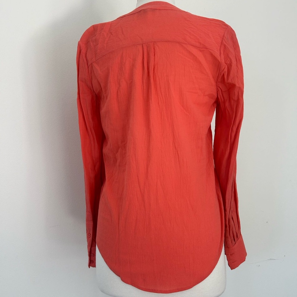 Joie Orange Button Up - image 2